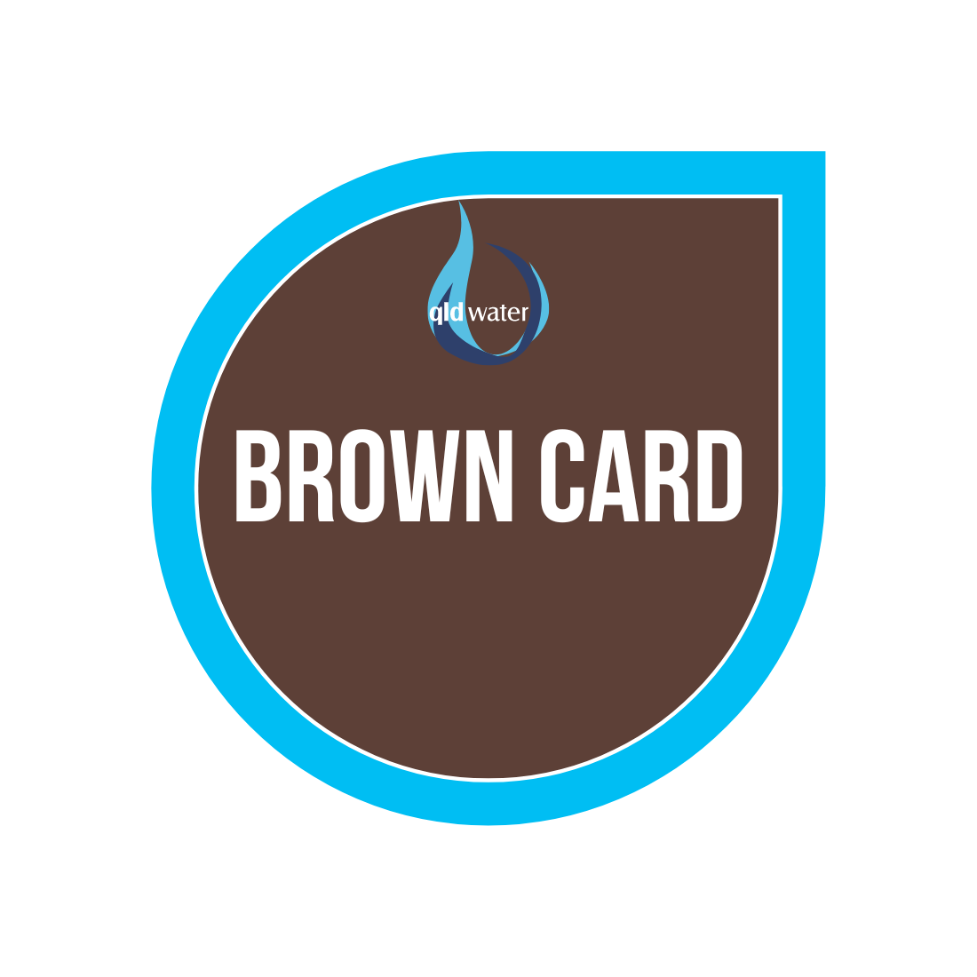 Brown Card Icon