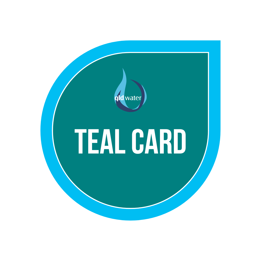 Teal Card Icon